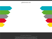 Tablet Screenshot of giftsformen.net